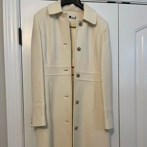 EUC JCREW Classic Lady Day Coat Womens sz 10 Italian Cloth Wool